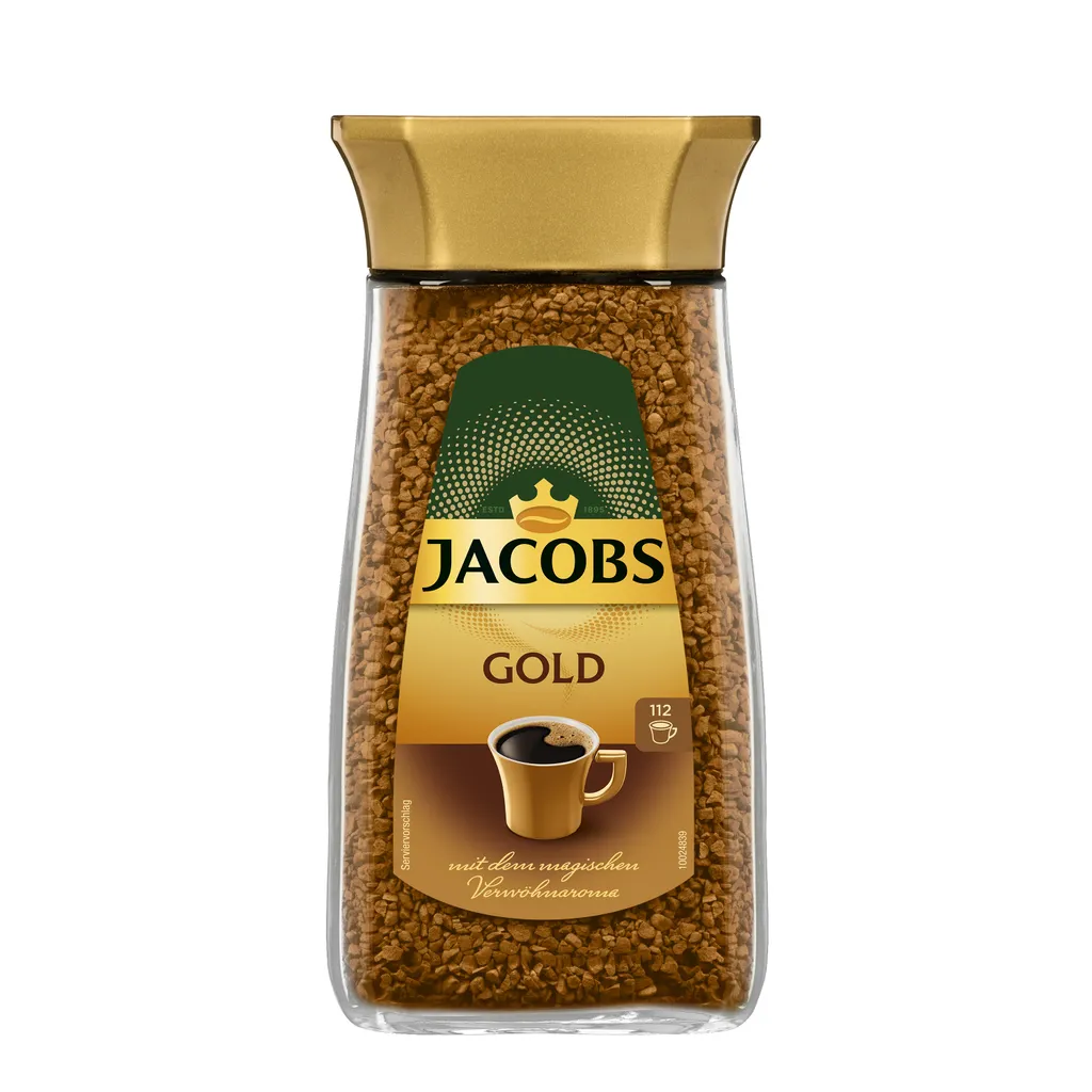 Jacobs Gold | Löslicher Kaffee | 200g-Glas 4 Jacobs Gold | Löslicher Kaffee | 200g-Glas – Bild 2