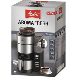Melitta Aroma Fresh Therm - Kaffeemaschine - Edelstahl/schwarz 33 Melitta Aroma Fresh Therm - Kaffeemaschine - Edelstahl/schwarz -Kaffee Verkäufe 090fbf1039d044ff687c2c31bad5d903