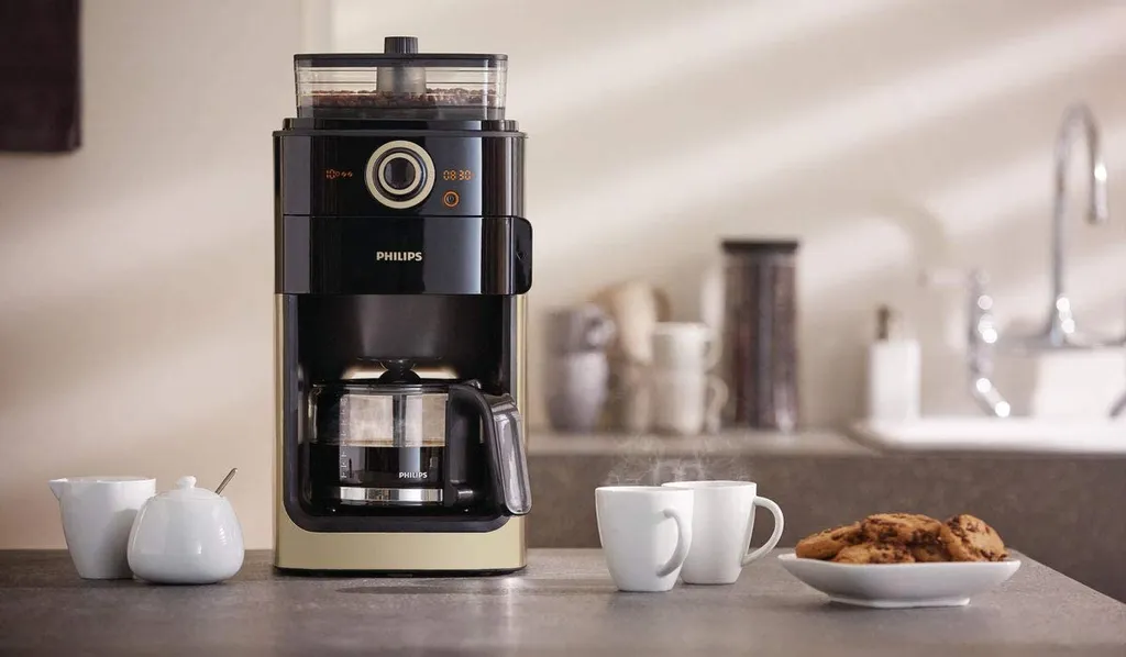 Philips HD7768/90 Grind & Brew Filter Kaffeemaschine, Mahlwerk, Timer, Champagner/schwarz 10 Philips HD7768/90 Grind & Brew Filter Kaffeemaschine, Mahlwerk, Timer, Champagner/schwarz – Bild 8