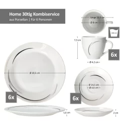 Mambo-Cat Kaffee-Tasse Porzellan-Becher Geschirr-Set Schüssel Bowl-Schale Tafel-Zubehör Suppen-Schälchen Speise-Teller Käse-Wurst Ess-Platte Frühstücks-Buffet Brunch Kuchen-Dessert Home Streifen-Grau Schwarz-Creme Kombi-Service Sechs-Personen 15 Mambo-Cat Kaffee-Tasse Porzellan-Becher Geschirr-Set Schüssel Bowl-Schale Tafel-Zubehör Suppen-Schälchen Speise-Teller Käse-Wurst Ess-Platte Frühstücks-Buffet Brunch Kuchen-Dessert Home Streifen-Grau Schwarz-Creme Kombi-Service Sechs-Personen -Kaffee Verkäufe 0c02df588bed056bd0fb9869f6e1ec8f