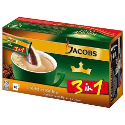 Jacobs Classic 3in1 Sticks | LÃ¶slicher Kaffee | 10 Portionen -Kaffee VerkÃ¤ufe 0f4e5bf55b456fcc43734305c682646f