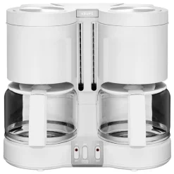 KRUPS Kaffeemaschine KM 8501 2 X 10 Tassen 2 X 1100 W Weiß