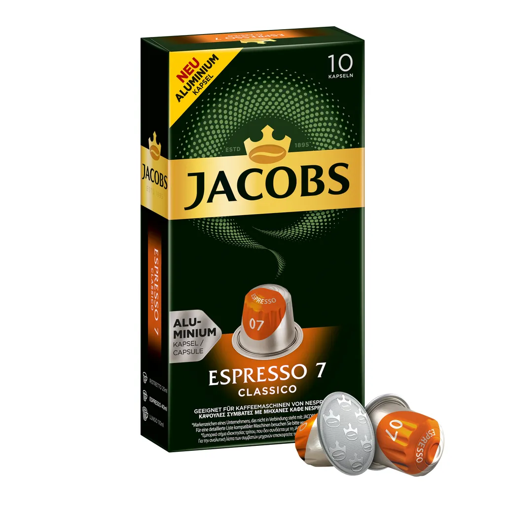 Jacobs Espresso Classico | 10 Nespresso® Komp. Kapseln 4 Jacobs Espresso Classico | 10 Nespresso® Komp. Kapseln – Bild 2
