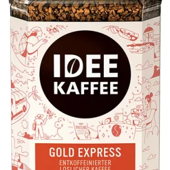 Instantkaffee GOLD EXPRESS Entkoffeiniert Von Idee Kaffee, 200g