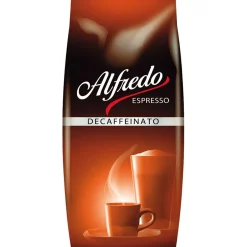 Kaffee DECAFFEINATO Entkoffeiniert Von Alfredo Espresso, 1000g Bohnen