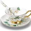 Panbado Floral Kaffeetassen Aus Premium Bone China Porzellan, Beinhaltet 1 Tassen 200 Ml, 1 Untertassen, Und 1 Löffel 1 Panbado Floral Kaffeetassen Aus Premium Bone China Porzellan, Beinhaltet 1 Tassen 200 Ml, 1 Untertassen, Und 1 Löffel -Kaffee Verkäufe 1f35b672f4ee70274e6ffa21f647237c