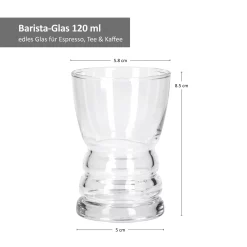 6tlgSet Barista-GlÃ¤ser Espresso Tee Kaffee 120ml Glas Theke Mini-Bar Servier-Geschirr Tafel Gastro -Kaffee VerkÃ¤ufe 26f093f43d8f5d23a730b09824a9f6d4