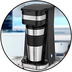 Clatronic KA 3733 Kaffeemaschine FÃ¼r Coffee To Go, Inkl. 0,4 Liter Kaffeebecher Aus Edelstahl, Ideal FÃ¼r Auto, BÃ¼ro Und Unterwegs, Schwarz -Kaffee VerkÃ¤ufe 2b6170a2ebc9738d2b2db0c4c5647159