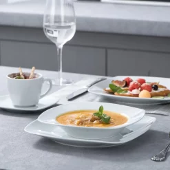 Malacasa Serie Julia, Tafelservice 60-teilig Kombiservice Porzellan Geschirrset Mit Kaffeetassen, Unterteller, Kuchenteller, Suppenteller Und Flachteller, Kaffeeservice FÃ¼r 12 Personen -Kaffee VerkÃ¤ufe 2bd005e398e4b515c48ec577d6641905