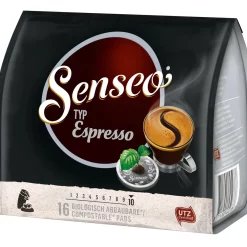 SENSEO Pads Typ Espresso UTZ 5 X 16 Senseopads - 80 GetrÃ¤nke Pads -Kaffee VerkÃ¤ufe 324c28f7bec77ad2ff0b3bf00dddef94