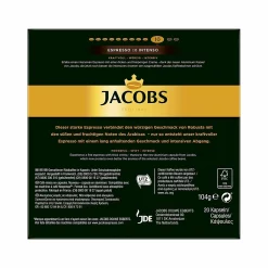 JACOBS Espresso 10 Intenso 200 NespressoÂ®* Kompatible Kaffeekapseln -Kaffee VerkÃ¤ufe 34524faeca953fb7b53963e05948fe56