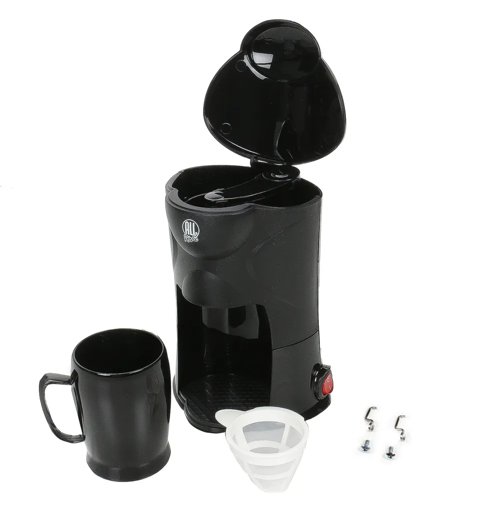Kaffeemaschine Für 1 Tasse Mit Dauerfilter, An-/Aus-Schalter Mit LED, Befestigungsmaterial, 24 V Für LKW, Wohnmobil, Boot 4 Kaffeemaschine Für 1 Tasse Mit Dauerfilter, An-/Aus-Schalter Mit LED, Befestigungsmaterial, 24 V Für LKW, Wohnmobil, Boot – Bild 2