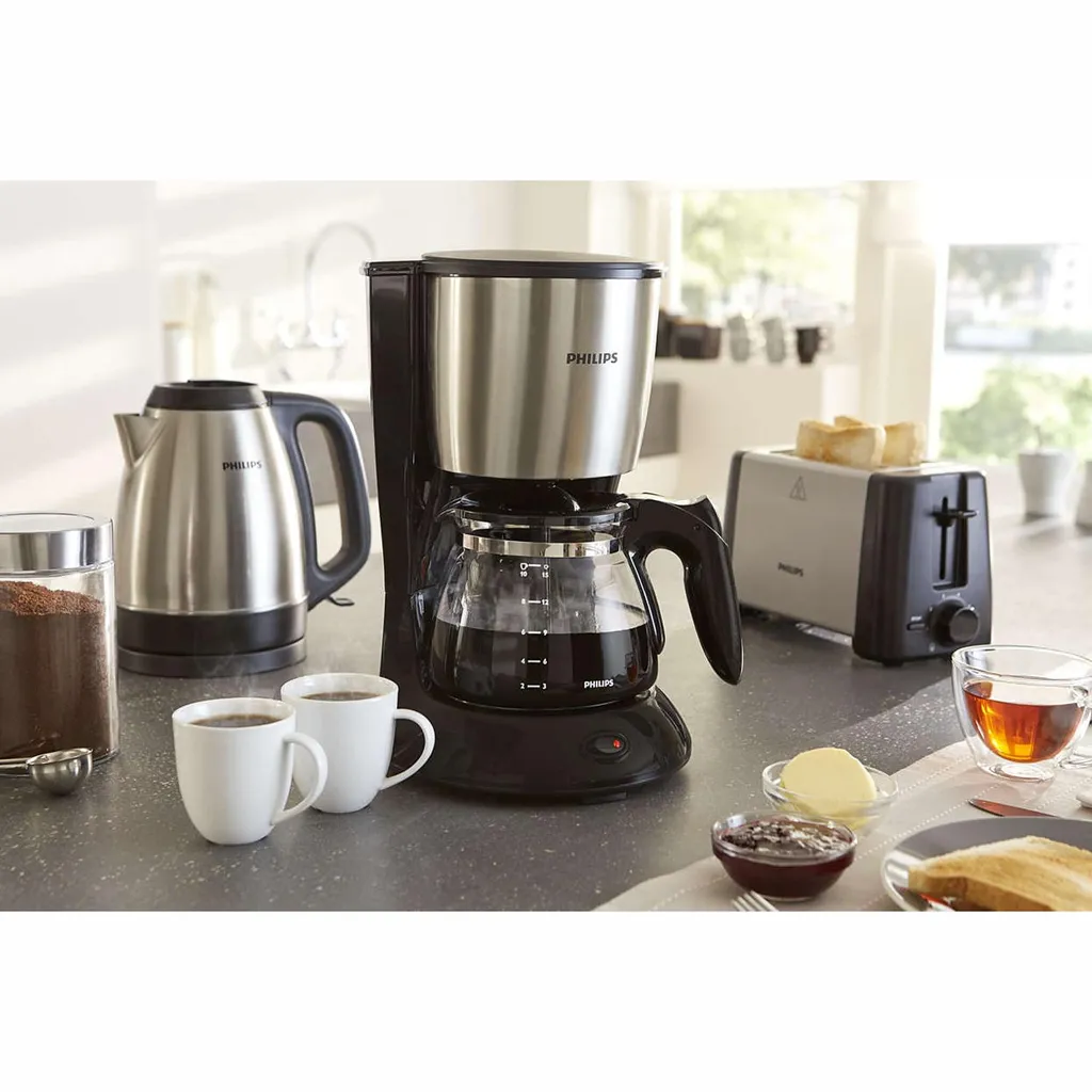 Philips Daily Collection Kaffeemaschine HD7462/20 - Filterkaffeemaschine - 1,2 L - Gemahlener Kaffee Philips 4 Philips Daily Collection Kaffeemaschine HD7462/20 - Filterkaffeemaschine - 1,2 L - Gemahlener Kaffee Philips – Bild 2