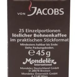Jacobs Typ Espresso Sticks | LÃ¶slicher Kaffee | 25 Portionen -Kaffee VerkÃ¤ufe 3c9c8743899b6648e65bd30a7016c9ee