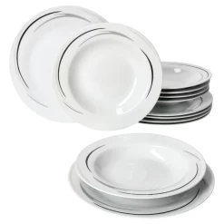 Mambo-Cat Kaffee-Tasse Porzellan-Becher Geschirr-Set Schüssel Bowl-Schale Tafel-Zubehör Suppen-Schälchen Speise-Teller Käse-Wurst Ess-Platte Frühstücks-Buffet Brunch Kuchen-Dessert Home Streifen-Grau Schwarz-Creme Kombi-Service Sechs-Personen 11 Mambo-Cat Kaffee-Tasse Porzellan-Becher Geschirr-Set Schüssel Bowl-Schale Tafel-Zubehör Suppen-Schälchen Speise-Teller Käse-Wurst Ess-Platte Frühstücks-Buffet Brunch Kuchen-Dessert Home Streifen-Grau Schwarz-Creme Kombi-Service Sechs-Personen -Kaffee Verkäufe 3d4d45593f3714bde53bf44580a7525a