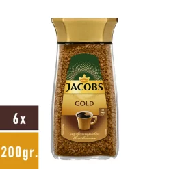 JACOBS Gold LÃ¶slicher Kaffee 6 GlÃ¤ser - 6 X 200 G Instantkaffee -Kaffee VerkÃ¤ufe 3d877c8eb085c5ff84063f2a4ddaf834