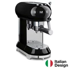 SMEG Espresso Kaffeemaschine Schwarz ECF01BLEU -Kaffee VerkÃ¤ufe 3e4d3858dd1d36a45fcb6f86d7c8b498