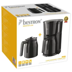Bestron Kaffeemaschine Mit 2 Thermokannen ACM900TD 900 W Schwarz -Kaffee VerkÃ¤ufe 3ef1f9d38f4f36d7ecc85f295e9f8782