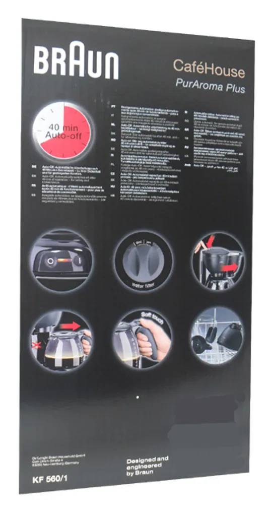 BRAUN Kaffeemaschine KF 560/1 Schwarz 7 BRAUN Kaffeemaschine KF 560/1 Schwarz – Bild 5