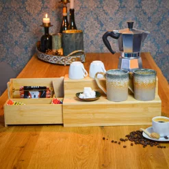 Kaffee Und Tee Bambus Box 36x17x16 Kaffeekapsel Organizer Holz Teebox Schublade -Kaffee VerkÃ¤ufe 44e766d2051ff0ad48ceacfc4d380f11