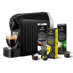 Tchibo Cafissimo Easy Kaffeemaschine Kapselmaschine Inkl. 30 Kapseln FÃ¼r CaffÃ¨ Crema, Espresso Und Kaffee, Schwarz