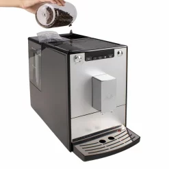 MELITTA E950-666 - Automatische Kaffeemaschine Solo Pure Silver - 1400 W - 3 IntensitÃ¤tseinstellungen - 125 G BohnenbehÃ¤lter -Kaffee VerkÃ¤ufe 47d43e8e3ebb1114318fa9dbbff9121e