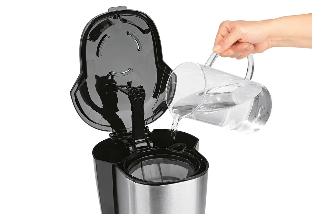 Kaffeemaschine Filter Kaffeemaschine 10 Tassen Thermoskanne Edelstahl Glaskanne 13 Kaffeemaschine Filter Kaffeemaschine 10 Tassen Thermoskanne Edelstahl Glaskanne – Bild 11