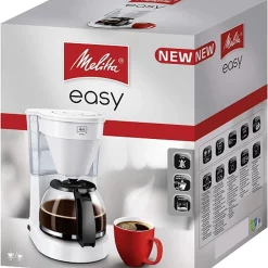 Melitta Kaffeemaschine "EASY II" Weiß Für 10 Tassen 8 Melitta Kaffeemaschine "EASY II" Weiß Für 10 Tassen -Kaffee Verkäufe 4fe707dcdbc4da6f7527baddf3043287