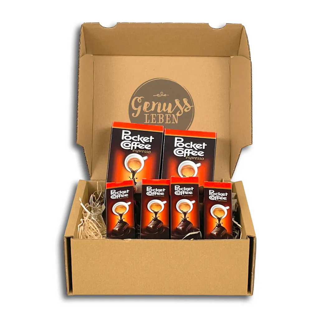 Genussleben Box Mit 700g Ferrero Pocket Coffee Espresso 3 Genussleben Box Mit 700g Ferrero Pocket Coffee Espresso
