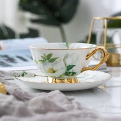 Panbado Kaffeeservice Set Aus Premium Bone China Porzellan, Beinhaltet 2 Kaffeetassen, 2 Untertassen, 2 LÃ¶ffel, 1-tlg MetallstÃ¤nder -Kaffee VerkÃ¤ufe 52f74c0ccb64b1c1ec0e1555b5aea264