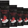 LUCIFER'S ROAST 4x1kg Espresso By KIQO Aus Italien - Starke Kaffeebohnen FÃ¼r Kaffeevollautomaten Und SiebtrÃ¤ger - SÃ¤urearm - 100% Robusta (ganze Bohnen, 4x1kg) -Kaffee VerkÃ¤ufe 53b3409a1f54de7cfec7c99578e1b889