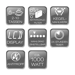 BEEM FRESH-AROMA-PERFECT Kaffeemaschine Filterkaffeemaschine 10 Tassen Filter Timer Thermoskanne -Kaffee VerkÃ¤ufe 544af1c33843c67b3bbf617a2de5352e