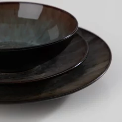 Tafelservice Steinzeug, Vancasso 16-St BUBBLE Kombiservice, Geschirrset Mit MÃ¼slischalen, Kaffeetassen, Dessertteller Und Speiseteller FÃ¼r 4 Personen, Vintage -Kaffee VerkÃ¤ufe 58d06f2c4be37d25da26e7c33a0f5dbe