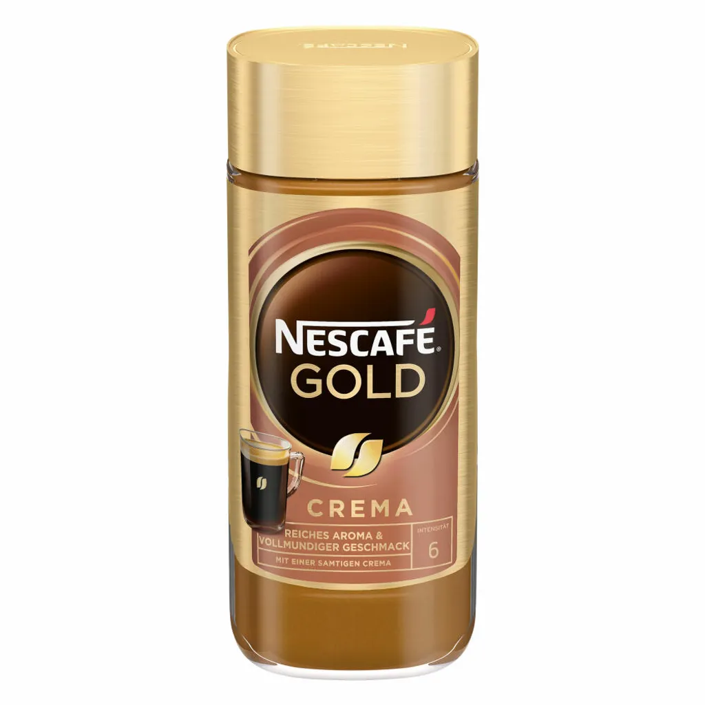 Nescafé® Nescafé Gold Crema | Löslicher Kaffee | 200g-Glas 9 Nescafé® Nescafé Gold Crema | Löslicher Kaffee | 200g-Glas – Bild 7
