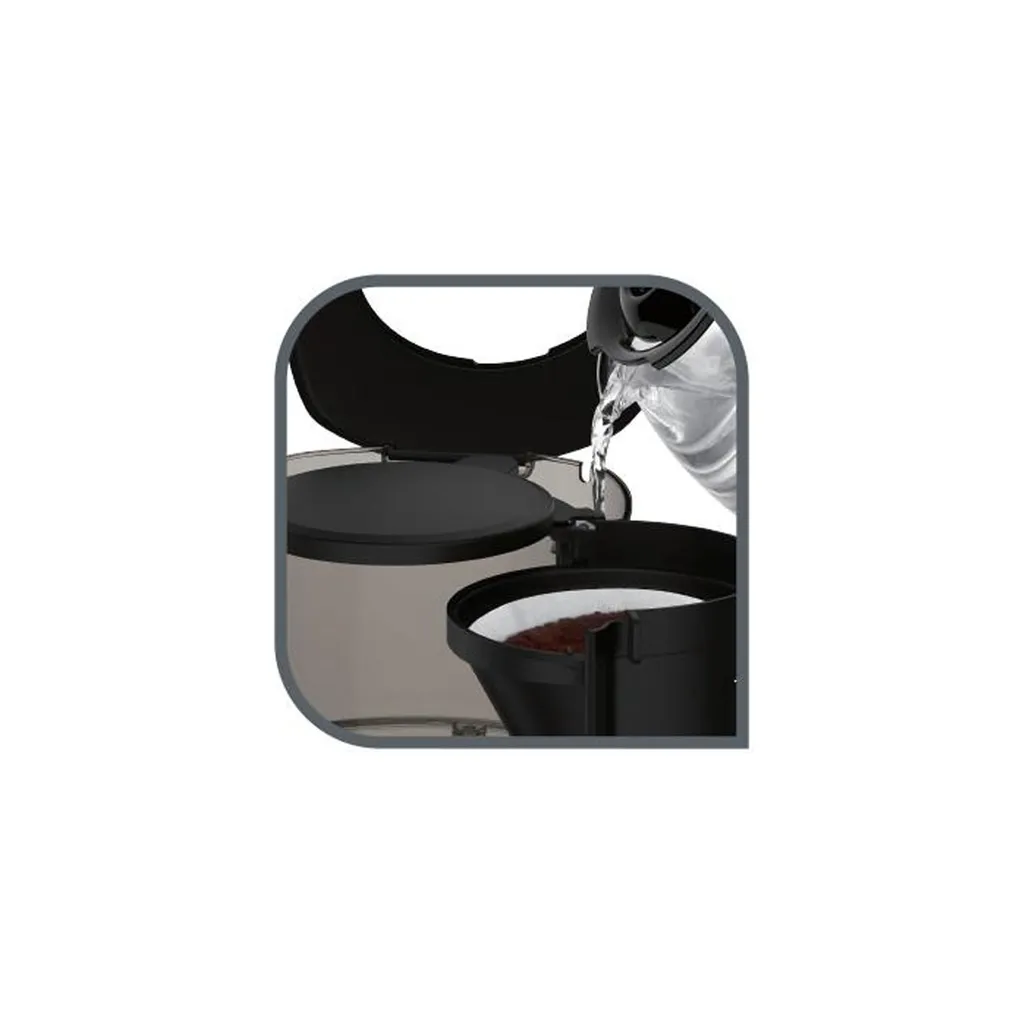 Tefal CM272N Principio Select Filter-Kaffeemaschine 1000 Watt 1,25 L Schwarz 12 Tefal CM272N Principio Select Filter-Kaffeemaschine 1000 Watt 1,25 L Schwarz – Bild 10