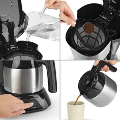 Kaffeemaschine Filter Kaffeemaschine 10 Tassen Thermoskanne Edelstahl Glaskanne 24 Kaffeemaschine Filter Kaffeemaschine 10 Tassen Thermoskanne Edelstahl Glaskanne -Kaffee Verkäufe 5e17bb76c2ba7640fdd5ecb0cd52c157