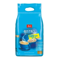 Melitta Bistro Kaffee Pads Mild Feiner RÃ¶stkaffee 100 StÃ¼ck 700g