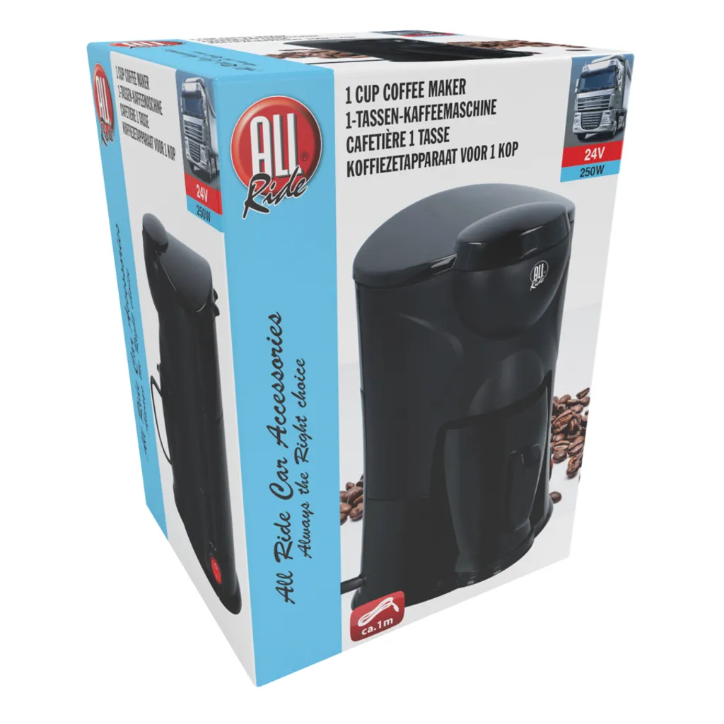 All Ride Kaffeemaschine 24 Volt - Auto/Boot/Wohnmobil/LKW - 1 Tasse 4 All Ride Kaffeemaschine 24 Volt - Auto/Boot/Wohnmobil/LKW - 1 Tasse – Bild 2