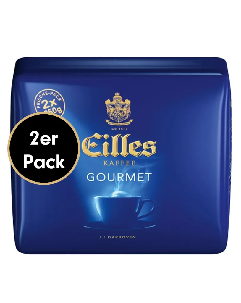 Kaffee GOURMET Von Eilles, 2x250g Gemahlen 3 Kaffee GOURMET Von Eilles, 2x250g Gemahlen
