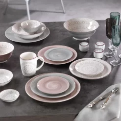 Kaffee- Und Tafelservice 44 Tlg. Valencia Braun