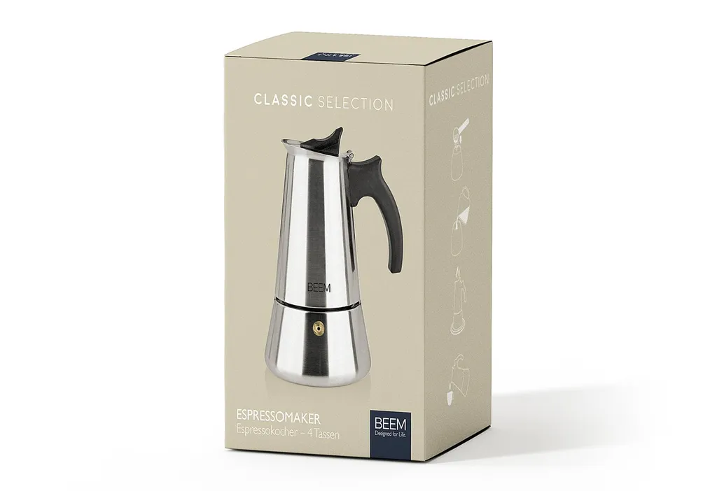 Espresso Maschine Espressoo Kaffee Maschine Coffee Mokkakanne Induktion Beem 14 Espresso Maschine Espressoo Kaffee Maschine Coffee Mokkakanne Induktion Beem – Bild 12
