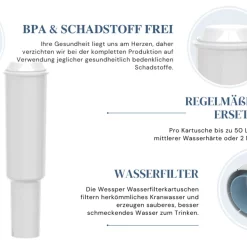 6 X Wessper Filterpatrone Alternativ Für Jura Kaffeemaschine Impressa E F S X Z 12 6 X Wessper Filterpatrone Alternativ Für Jura Kaffeemaschine Impressa E F S X Z -Kaffee Verkäufe 7151022097d33c9b31cda89de31226df