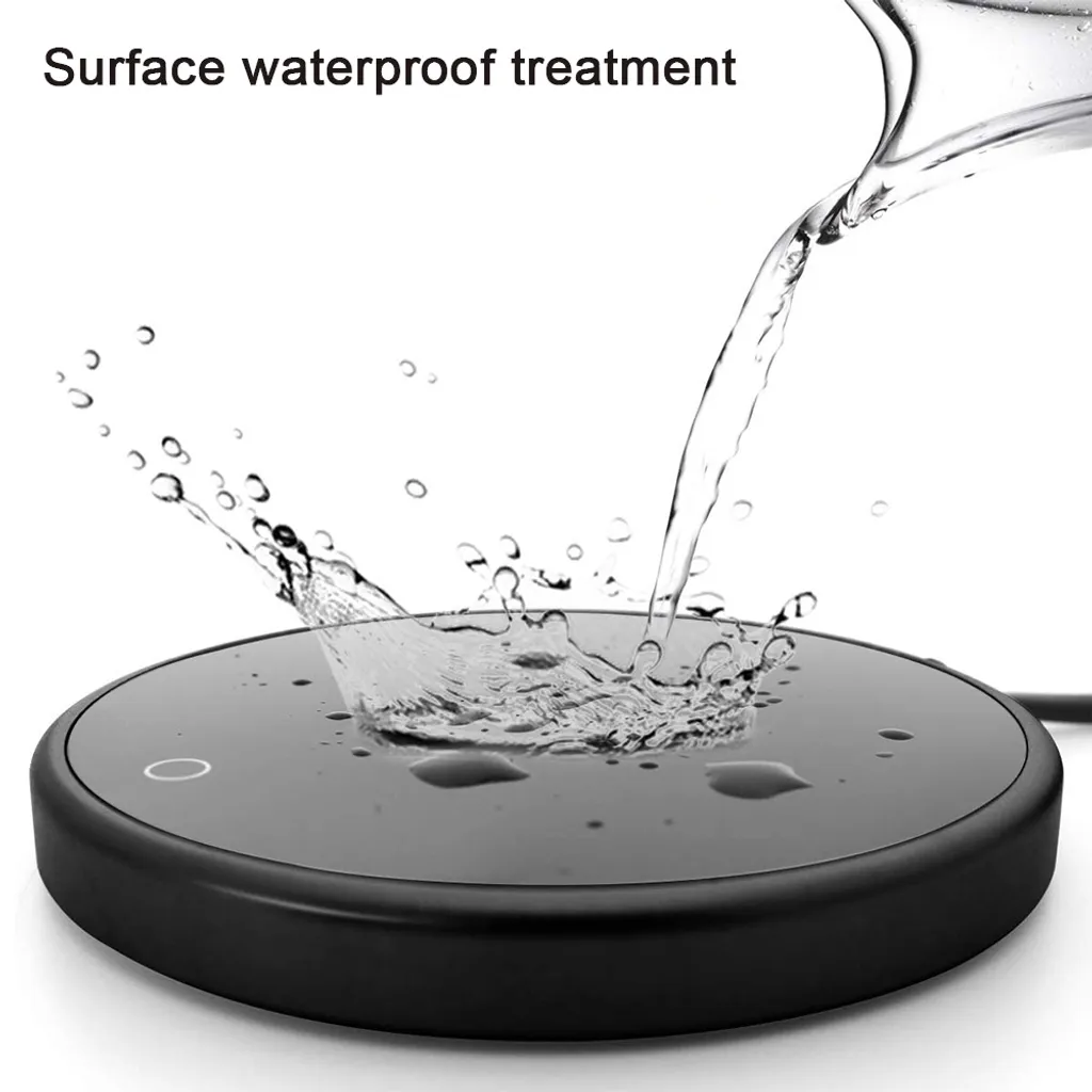 Tassenwärmer, Getränkewärmer, Kaffeewärmer Mit Warmhalteplatte Für Tee, Kaffee, Milch, Kaffeewärmer Mit Eurostecker Für Büro Und Zuhause 7 Tassenwärmer, Getränkewärmer, Kaffeewärmer Mit Warmhalteplatte Für Tee, Kaffee, Milch, Kaffeewärmer Mit Eurostecker Für Büro Und Zuhause – Bild 5