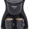 Bestron Duo-Kaffeemaschine Inkl. 2 Tassen, Für Gemahlenen Filterkaffee, 450 Watt, Schwarz 1 Bestron Duo-Kaffeemaschine Inkl. 2 Tassen, Für Gemahlenen Filterkaffee, 450 Watt, Schwarz -Kaffee Verkäufe 721764802e06cfd57e10543febc0f7e8