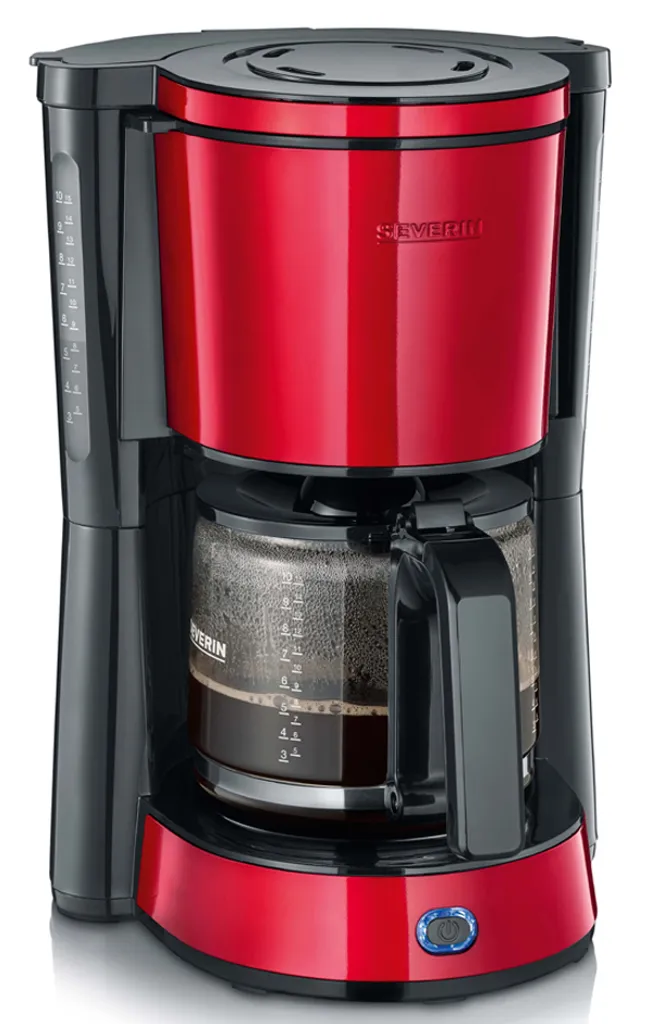 SEVERIN Kaffeemaschine KA 4817 TYPE 1.000 W Rot / Schwarz 3 SEVERIN Kaffeemaschine KA 4817 TYPE 1.000 W Rot / Schwarz