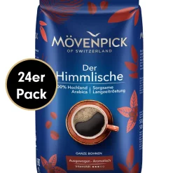 Kaffee-Mega-Sparpaket DER HIMMLISCHE Von MÃ¶venpick, 24x500g Bohnen