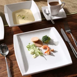 MALACASA, Serie Blance, 60 Tlg. Cremeweiß Porzellan Geschirrset Kombiservice Tafelservice Mit Je 12 Kaffeetassen, 12 Untertassen, 12 Dessertteller, 12 Suppenteller Und 12 Flachteller 12 MALACASA, Serie Blance, 60 Tlg. Cremeweiß Porzellan Geschirrset Kombiservice Tafelservice Mit Je 12 Kaffeetassen, 12 Untertassen, 12 Dessertteller, 12 Suppenteller Und 12 Flachteller -Kaffee Verkäufe 7657d72f4f90aaea592a31fcdadd6bc3