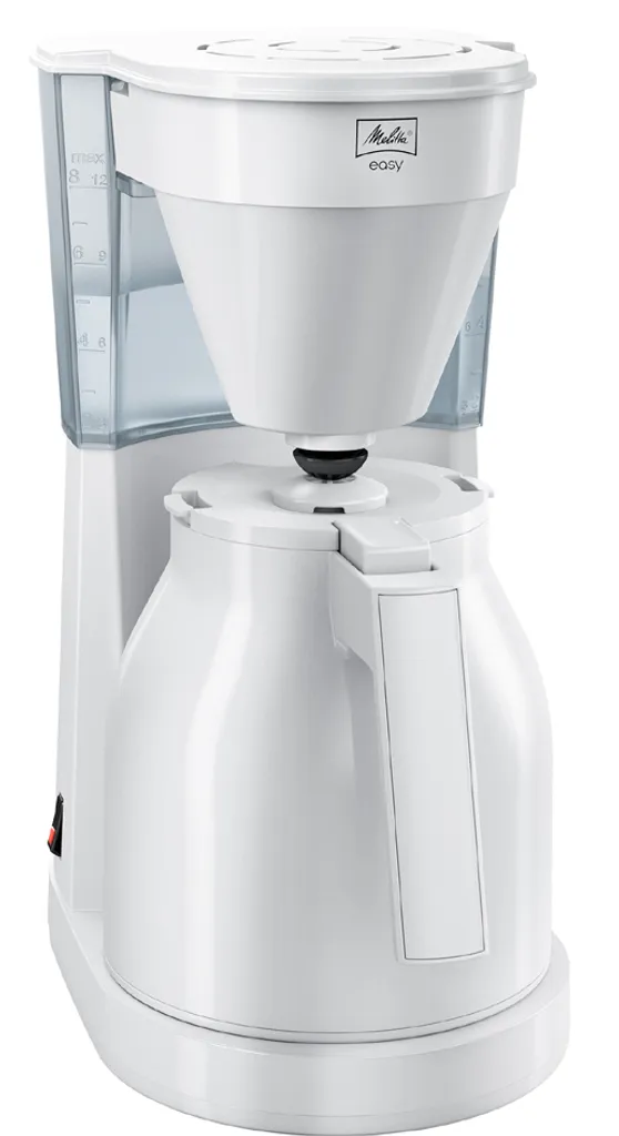 Melitta Kaffeemaschine "EASY II THERM" Weiß Für 8 Tassen 3 Melitta Kaffeemaschine "EASY II THERM" Weiß Für 8 Tassen