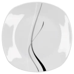 Van Well Kombiservice Silver Night 62-tlg 6 Personen, Tafel + Kaffee + ZubehÃ¶r, Linien-Dekor -Kaffee VerkÃ¤ufe 793fbc010584daae82d3ba514c08ce49