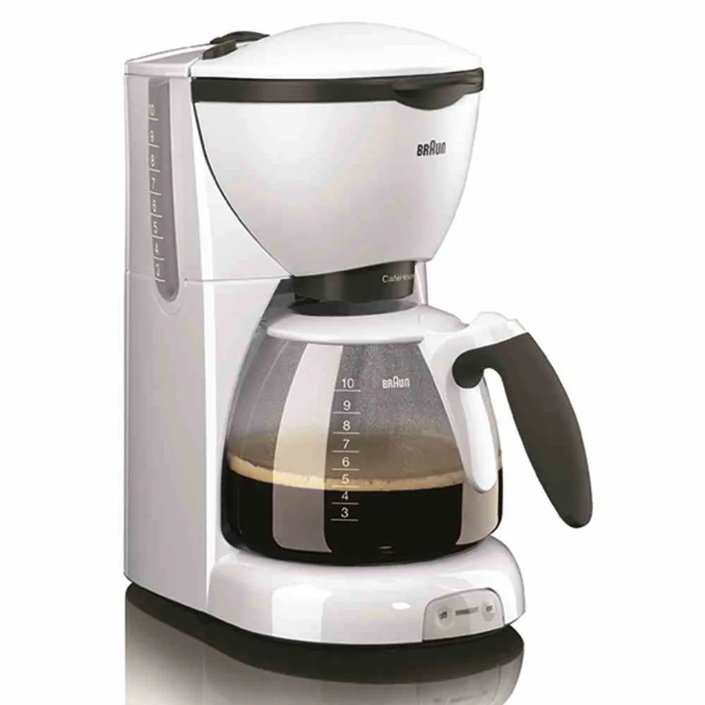 BRAUN Kaffeemaschine KF 520/1 Weiß 6 BRAUN Kaffeemaschine KF 520/1 Weiß – Bild 4
